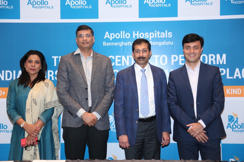 Apollo Hospitals Bannerghatta Road Becomes – The Only Centre To Perform India’s First Robotic Aortic Valve Replacement On A 60-Yr-Old