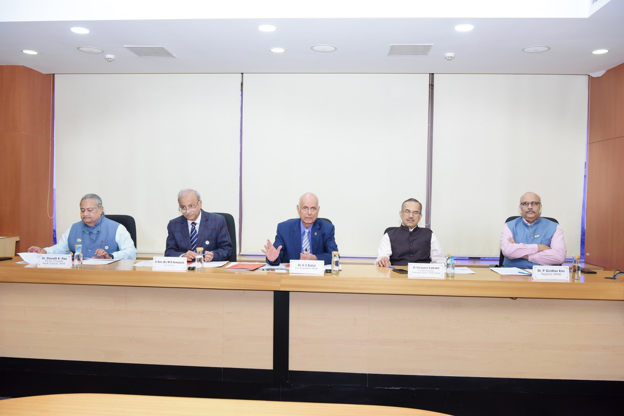 Manipal, 21 November 2025: The 33rd Convocation Ceremony of Manipal Academy of Higher Education (MAHE) will be held from 21 to 23 November 2025 at KMC Greens, Manipal. The convocation ceremony of MAHE Bengaluru campus will be held from 29 to 30 November 2025 in Bengaluru.  MAHE, an Institution of Eminence and Deemed to be University ranked 3rd in the National Institutional Ranking Framework (NIRF) 2025 in University category, marks this milestone event as a reflection of its longstanding commitment to nurturing capable graduates, fostering innovation, and advancing excellence across disciplines.

This year’s convocation will bring together distinguished academic leaders, industry experts, faculty members, families, and graduating students for three days of ceremony and celebration in Manipal, followed by two days of convocation events at the Bengaluru campus.   In Manipal, 6,148 students will be conferred their degrees.  On November 29, the convocation in Bengaluru will witness the graduation of over 917 students from the MAHE Bengaluru campus, while 1,385 students will receive their online degrees from MAHE on November 30.  The event will honour outstanding academic achievement, recognise meritorious students with gold medals, and confer graduate, post-graduate and doctoral degrees upon scholars who have made significant contributions to research.

Adding to the stature of the occasion, each day will be graced by an eminent chief guest: Prof. Ananya Mukherjee, Vice Chancellor, Shiv Nadar University, Delhi-NCR; Mr. Bikram Singh Bedi, Vice President, Asia Pacific Strategies Initiatives, Google Cloud, New Delhi; and Prof. (Dr.) Hany Eteiba,  President, Royal College of Physicians and Surgeons of Glasgow -all in Manipal phase of convocation. The Bengaluru phase of the convocation will also feature distinguished chief guests, further elevating the significance of the event: Ms. Rajkamal Vempati, Group Executive & Head of Human Resources, Axis Bank, and Ms. Paroma Chatterjee, CEO, Revolut India.

Addressing at the press conference in Manipal Dr. H. S. Ballal, Pro Chancellor, MAHE, said that the three-day ceremony reflects MAHE’s commitment to recognising excellence across disciplines and preparing students for an ever-evolving world. Lt. Gen. (Dr.) M. D. Venkatesh, VSM (Retd), Vice Chancellor, MAHE, added that the 33rd convocation stands as a celebration of academic achievement and more than three decades of resilience, innovation, and dedication shown by MAHE’s students.

Each day of the ceremony will feature a formal academic procession, invocation, conferment of degrees, and congratulatory messages from university leadership. The event will also highlight MAHE’s legacy of academic excellence, vibrant interdisciplinary ecosystem, and global outlook that continues to shape skilled professionals and emerging leaders.

Over three days in Manipal, the convocation will celebrate the accomplishments of over 4,950 graduating students in presence and 1,198 in absentia, while the Bengaluru ceremony will be held over two days will honour and 728 graduates in presence and 189 in absentia. MAHE Online Education will honour 625 students in person and 760 in absentia during the ceremony to be held in MAHE Bengaluru campus. Fields such as Health Sciences, Engineering and Technology, Management, Design, Humanities and Social Sciences, and Life Sciences, their accomplishments reflect the breadth and strength of MAHE’s academic environment. The ceremony marks not only the completion of their programmes but also their transition into new professional and research pathways shaped by the comprehensive and transformative education that defines MAHE. 

A total of 15 gold medals will be awarded this year, 12 at the Manipal campus and 3 at the Bengaluru campus.

Biographies of Chief Guests:

Prof. Ananya Mukherjee, Vice Chancellor, Shiv Nadar University, Delhi-NCR

Professor Mukherjee has received several prestigious recognitions, including the 2024 CREATE Global Leadership Award for transformative leadership in higher education and the 2025 Economic Times Education Excellence Award for visionary leadership. She was named among the 15 Most Influential Women in Education by Business World in both 2024 and 2022, and among the 100 Most Powerful Women in Canada in 2021. She holds a PhD from the University of Southern California and BA and MA degrees in Economics from Jadavpur University. Her academic work covers international development and the Sustainable Development Goals, with a focus on India and South Asia.

Mr. Bikram Singh Bedi, Vice President, Asia Pacific Strategic Initiatives, Google Cloud, New Delhi

A distinguished technology leader and proud alumnus of MAHE, Mr. Bedi completed his BE in Electronics and Communication at the Manipal Institute of Technology (1989–1993). He has extensive experience in strategic innovation and cloud technologies across the Asia-Pacific region. Before joining Google, he established the AWS business in India and served as the head of India and South Asia for six years. He also held various leadership roles at IBM and Oracle. Mr. Bedi was instrumental in setting up Amazon Web Services in India and led the vertical for six years.

Prof. (Dr.) Hany Eteiba, President, Royal College of Physicians and Surgeons of Glasgow

Professor Eteiba is an internationally recognised interventional cardiologist and the first international medical graduate to serve as President of the Royal College of Physicians and Surgeons of Glasgow. His more than 20 years of service to the College include roles as International Director and Vice President (Medical). He has also held leadership positions, including President of the Scottish Cardiac Society. He currently serves as Associate Medical Director of the Golden Jubilee and is an Honorary Professor at the University of Glasgow. Originally from Cairo, he completed his medical education at Al-Azhar University in Cairo.

Rajkamal Vempati, Group Executive & Head of Human Resources, Axis Bank

Ms. Rajkamal Vempati is a distinguished HR leader serving as Group Executive & Head of Human Resources at Axis Bank, where she is a member of the Management Committee and a strong advocate for creating an inclusive, future-ready workplace. She leads the bank’s people strategy, nurturing careers through innovative programs such as Axis’ widely recognized Diversity, Equity & Inclusion initiatives and its Giga Opportunities platform. Ms. Rajkamal previously held leadership roles at ICICI Lombard, Hewitt Associates, GE Capital, and ICICI Prudential Life Insurance. An alumna of Himachal Pradesh University and XLRI Jamshedpur, she is a recipient of the XLRI Distinguished Alumnus Award and holds an honorary doctorate from Manav Rachna International Institute of Research and Studies.

Paroma Chatterjee, CEO – Revolut India

Ms. Paroma Chatterjee is a distinguished fintech leader driving Revolut’s expansion in India. As CEO, she leads the company’s regulatory strategy, market entry, and product roadmap, establishing India as a key technology and innovation hub for the global business. Ms. Paroma brings nearly two decades of leadership experience across financial services, telecom, and e-commerce, with senior roles at Lendingkart, Airtel Money, Flipkart, and Via.com before joining Revolut. An alumna of IIM Lucknow and St. Xavier’s College, Kolkata, she is widely recognized for shaping digital finance in India and for building high-performing teams that accelerate financial inclusion and technology-led growth.

 