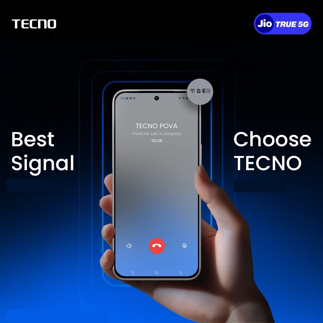 TECNO Becomes the First Smartphone Brand to Meet Jio’s 5G Standards - Best Mobile for Signal