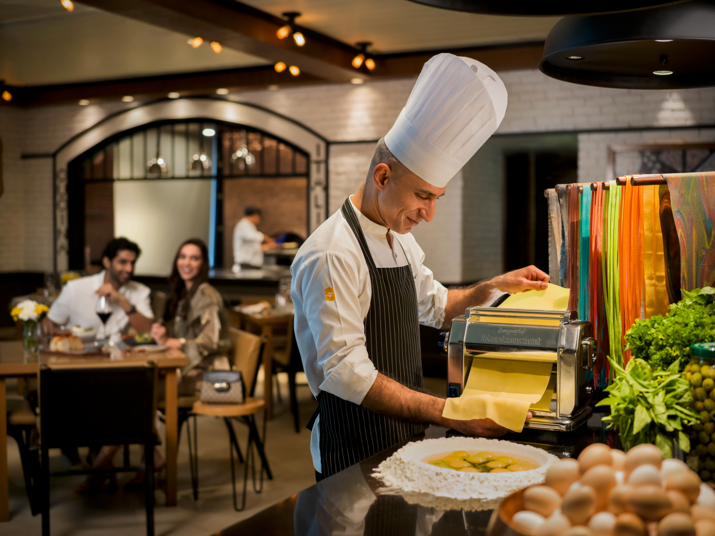 Dining experience at Sorrento