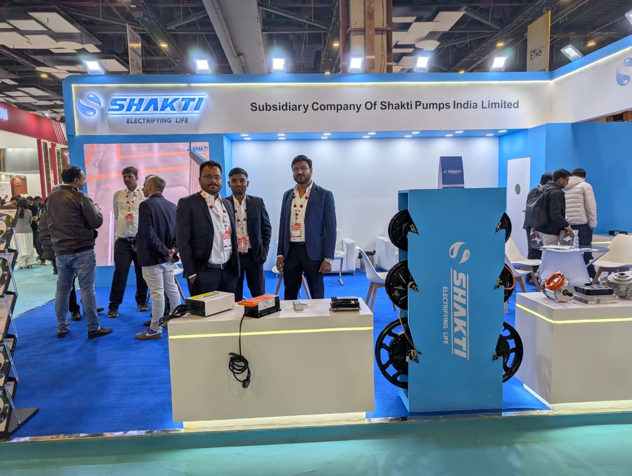 Shakti EV Mobility at  EV Expo held in Delhi