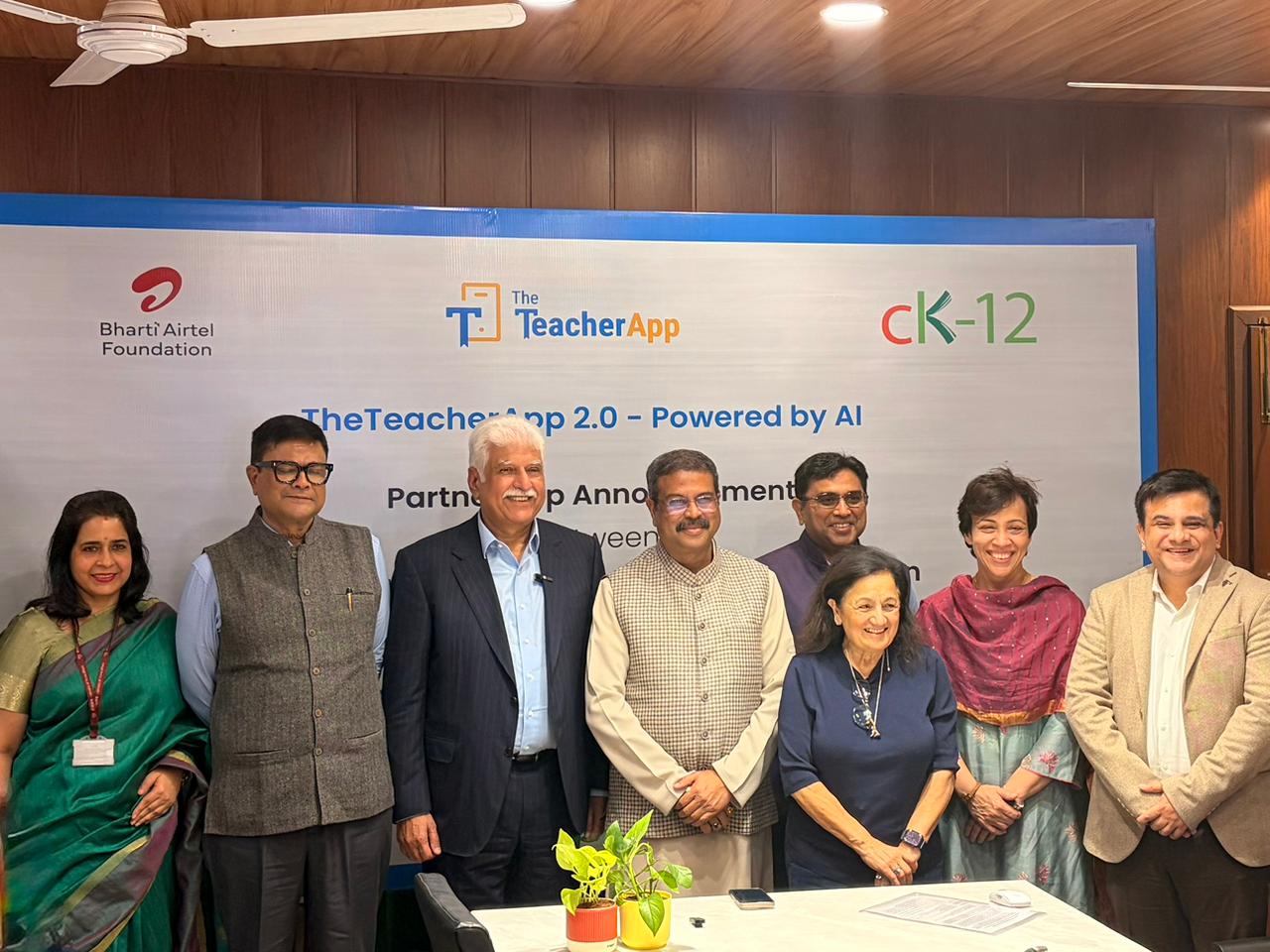 Bharti Airtel Foundation x CK 12 Announcement